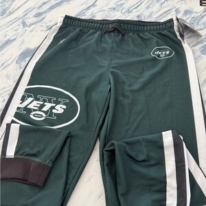 NFL Men’s New York Jets Jogger Pants Size Large NWT